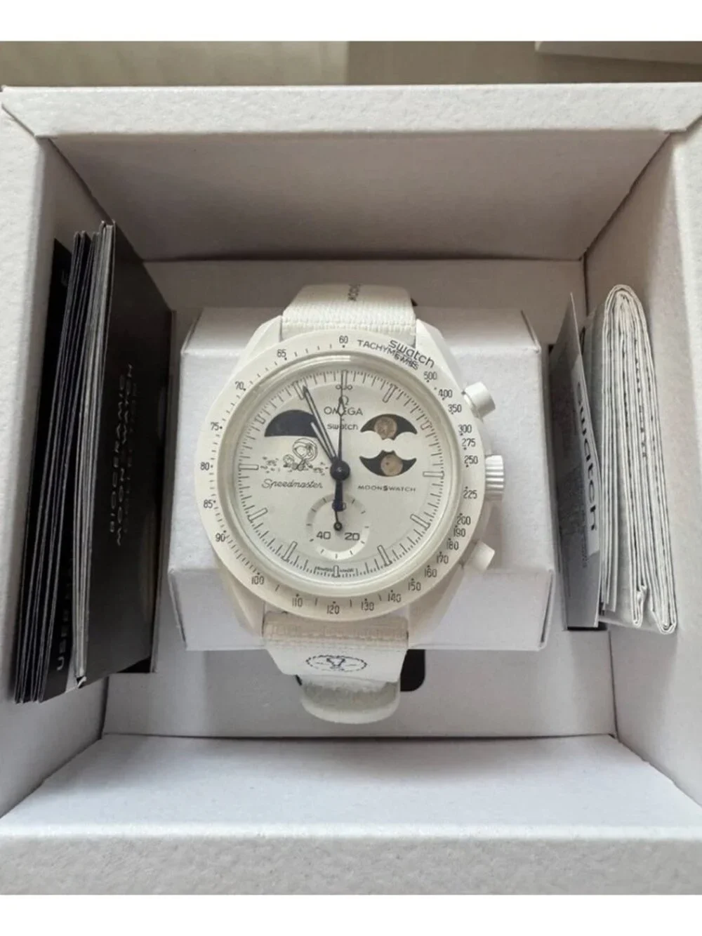 Omega x Swatch Mission to Earthphase Moonshine Gold Snoopy Cold Moon Full Set